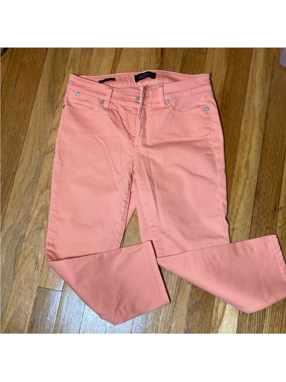 Talbots flawless five pocket jeans cropped